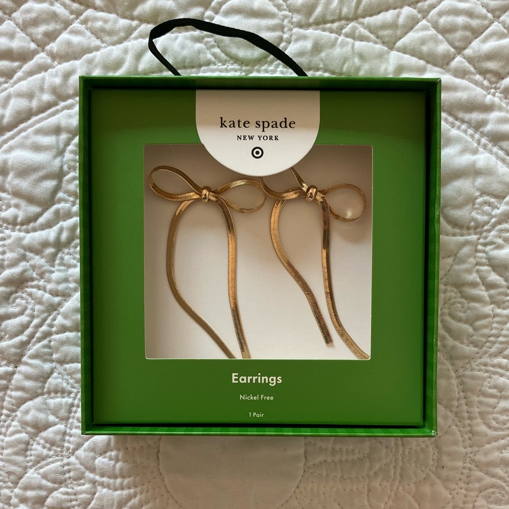 Kade Spade Bow Earrings